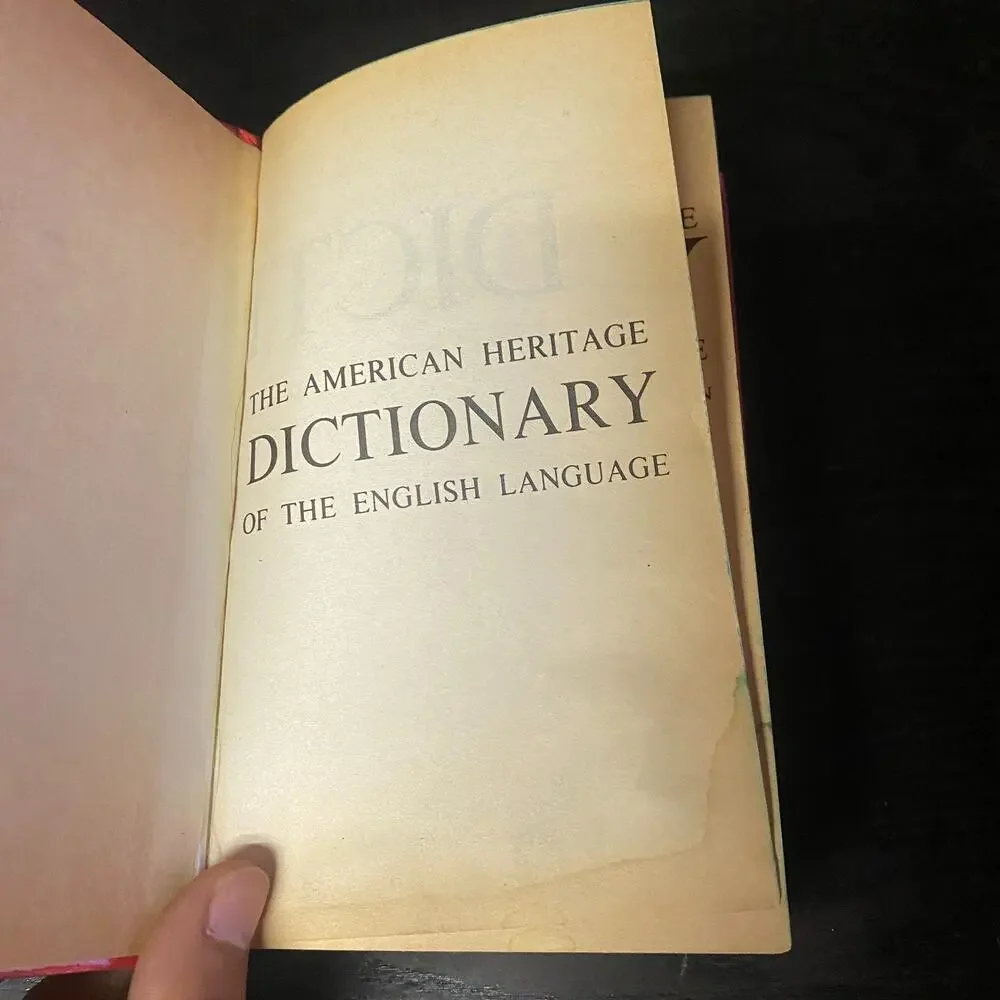American Heritage Dictionary of the English Language by American Heritage